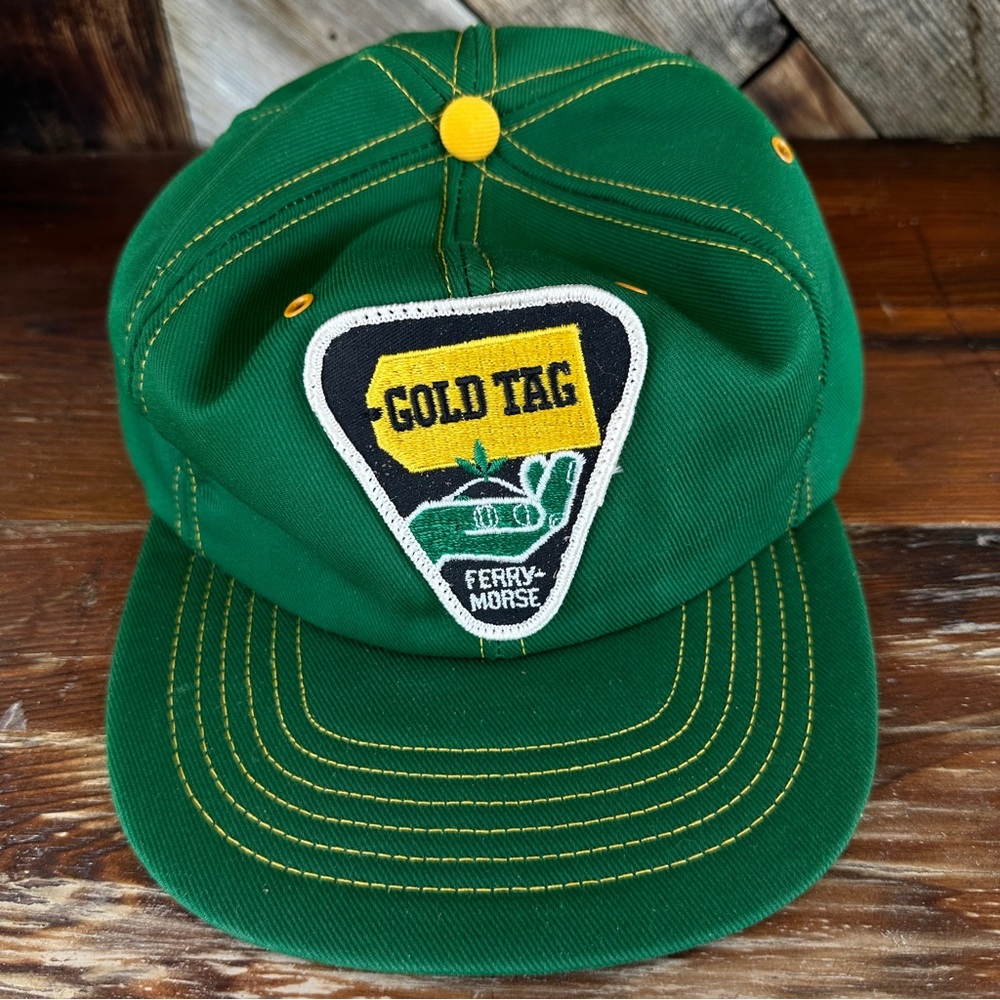 Gold Tag Farmers Retro Baseball Caps with Adjustable Fit